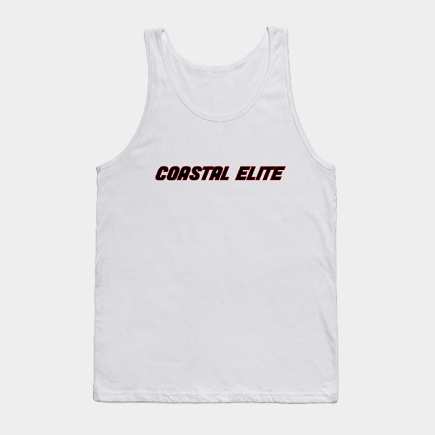 Coastal Elite - Red - Liberal Political Tee Tank Top by yogacoffeetea